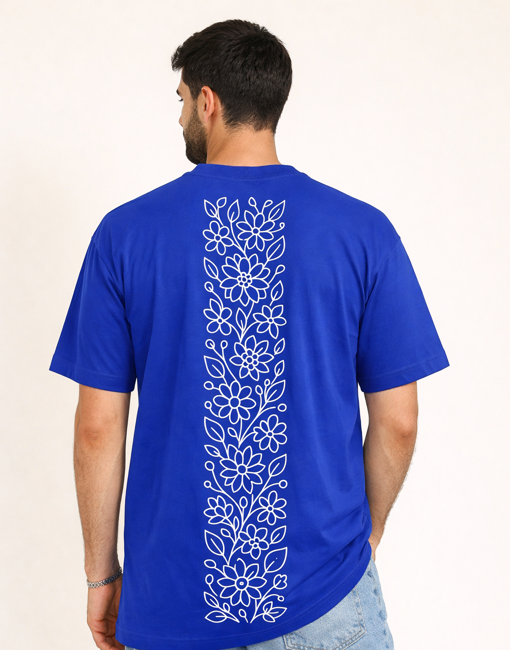 THE DRIP TEE – Daisy Floral Oversized T-Shirt