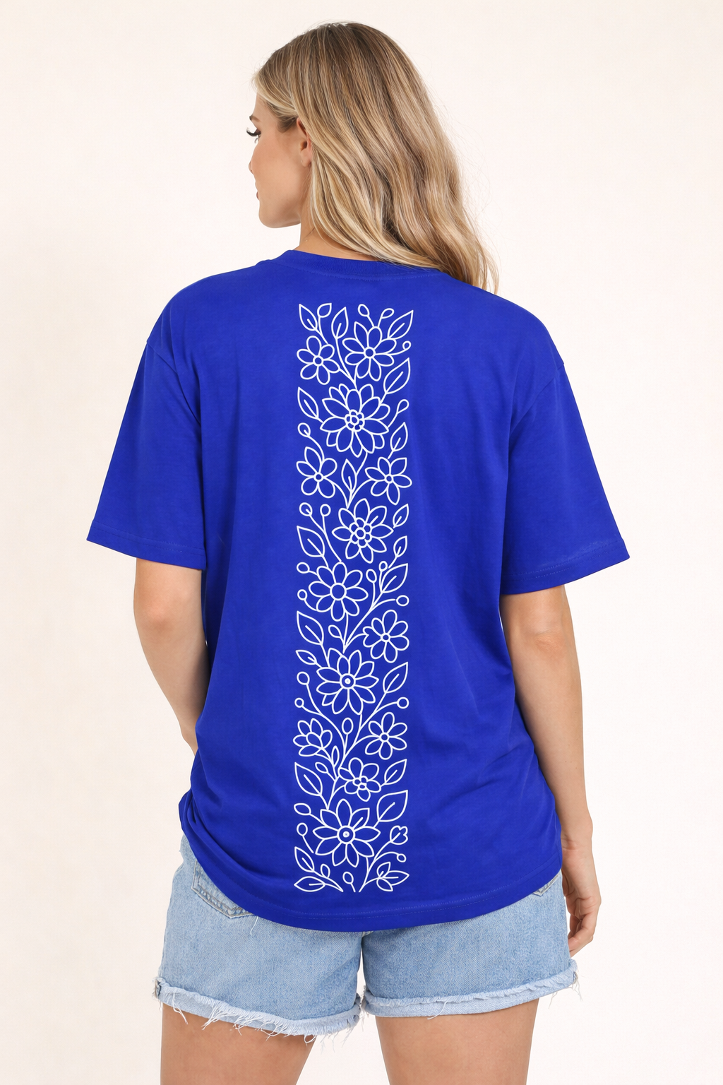 THE DRIP TEE – Daisy Floral Oversized T-Shirt