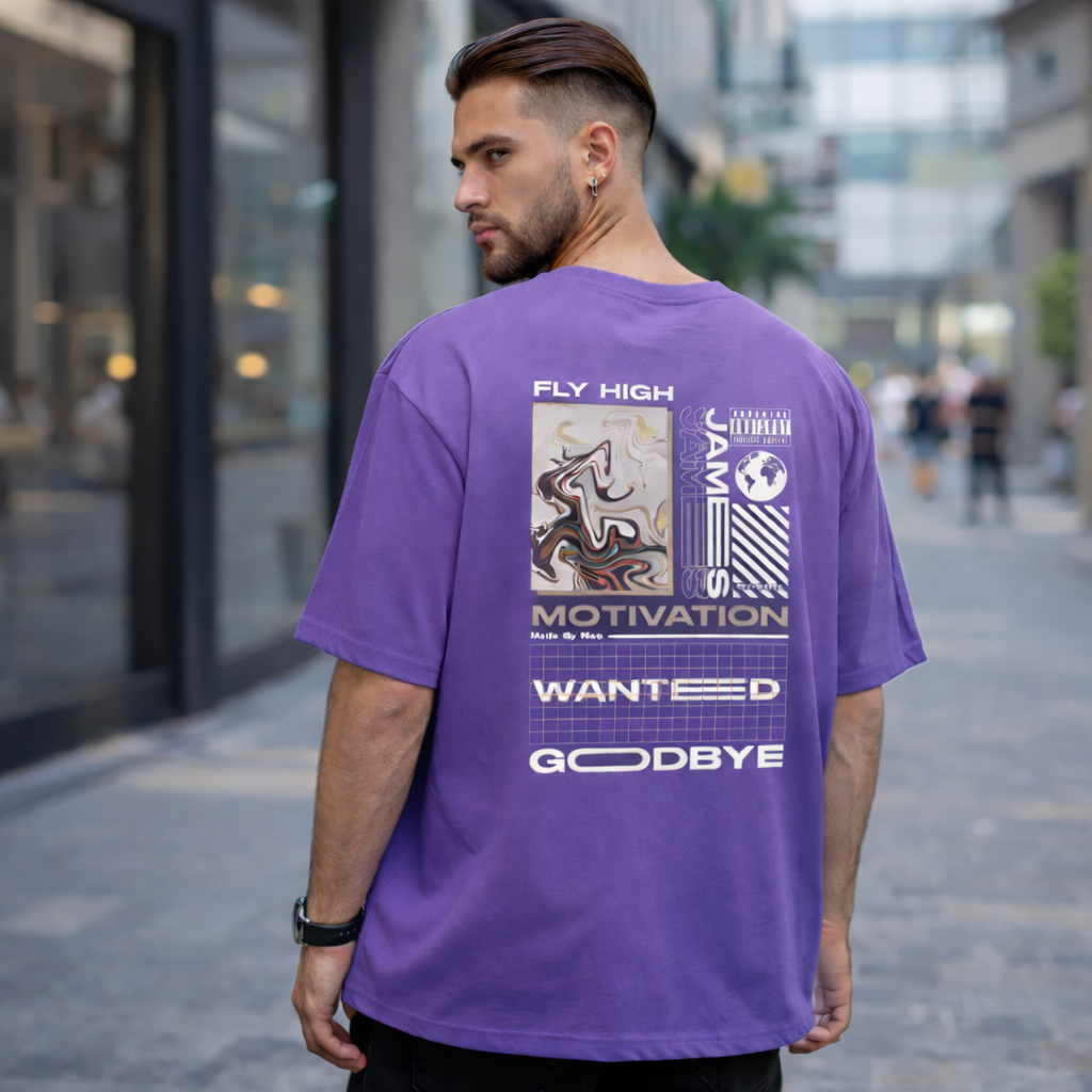 WANTED Oversized T-Shirt – Premium Unisex Streetwear Graphic Tee