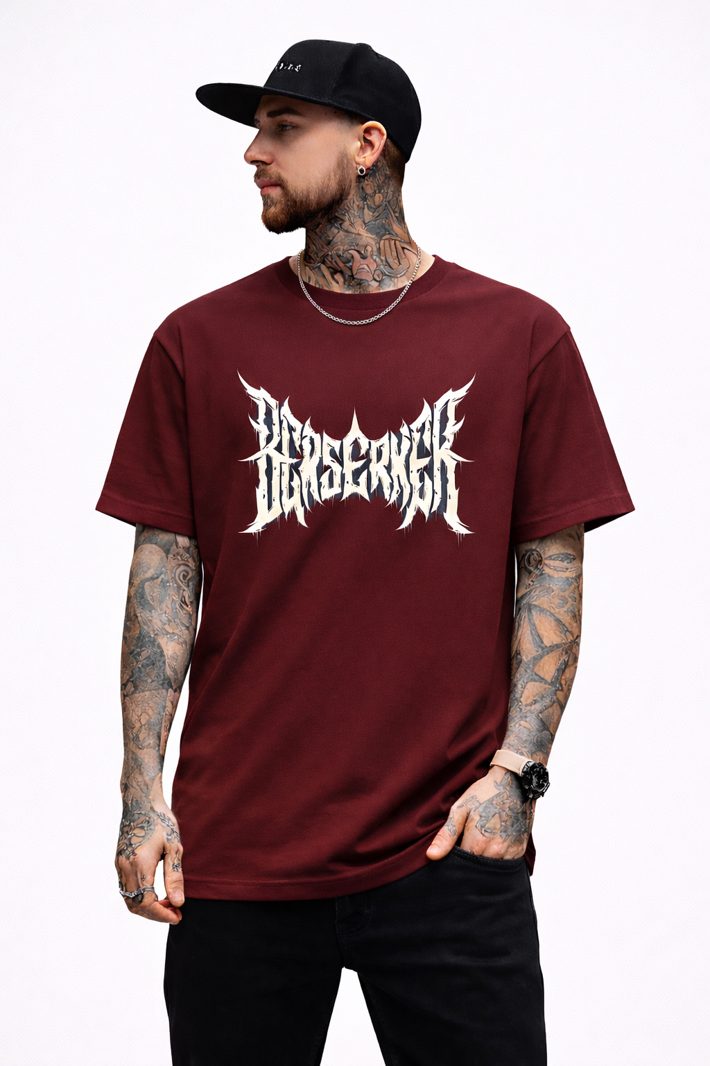 BERSERKER™ Gothic Logo T-Shirt | Premium Streetwear Tee