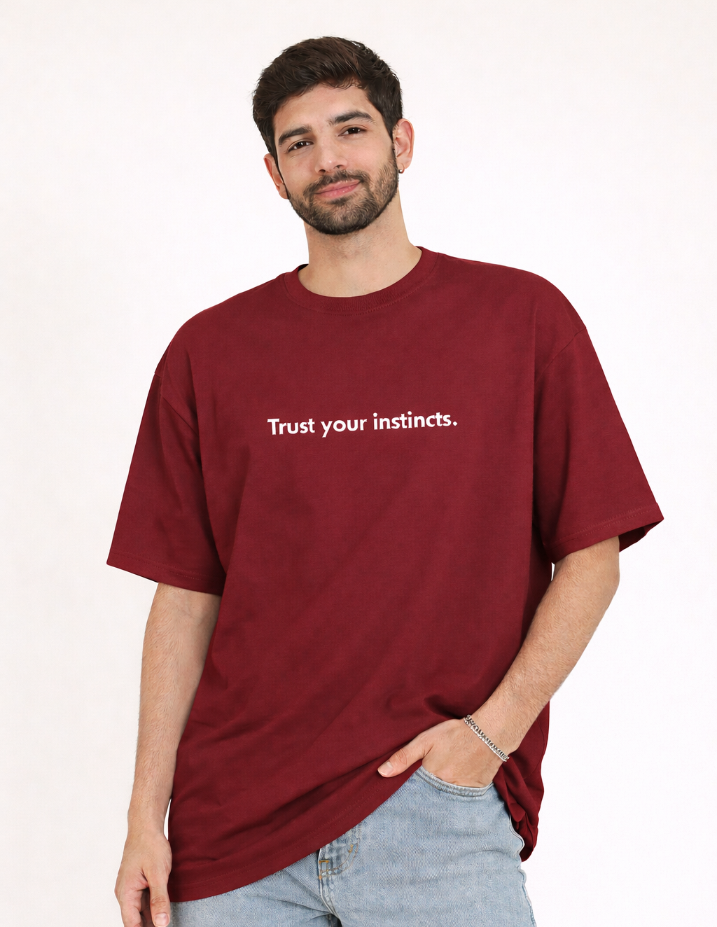 Trust Your Instincts Oversized T-Shirt