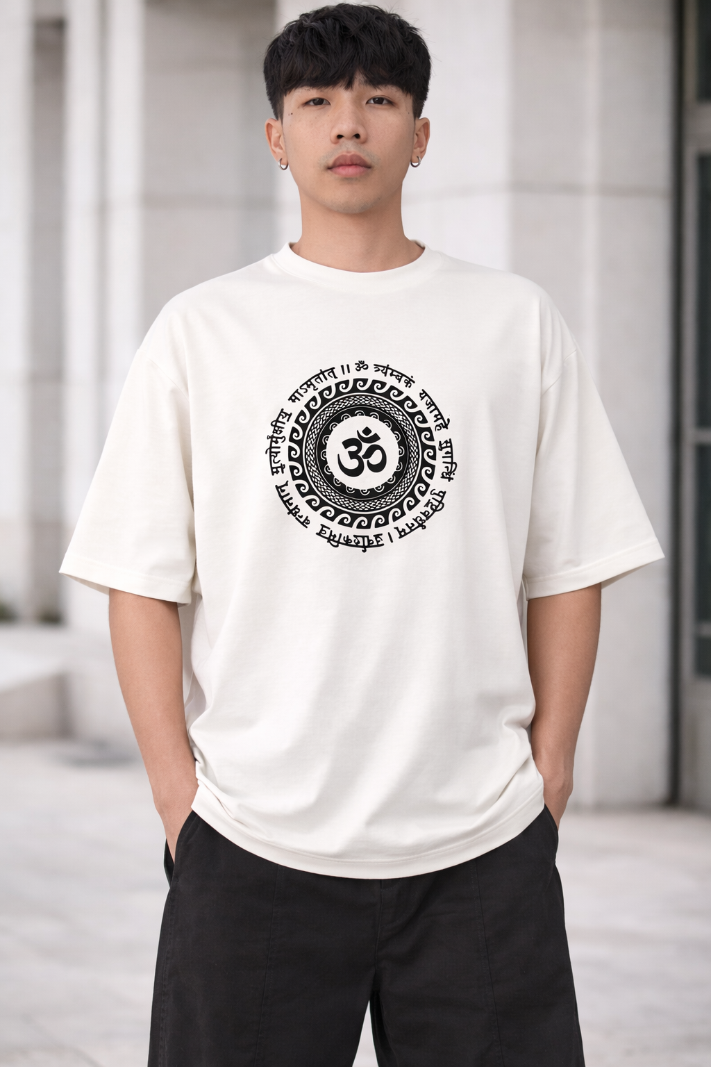 THE DRIP TEE – Shiva Om Oversized T-Shirt